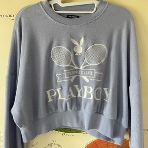 Playboy Terry Cloth Crewneck